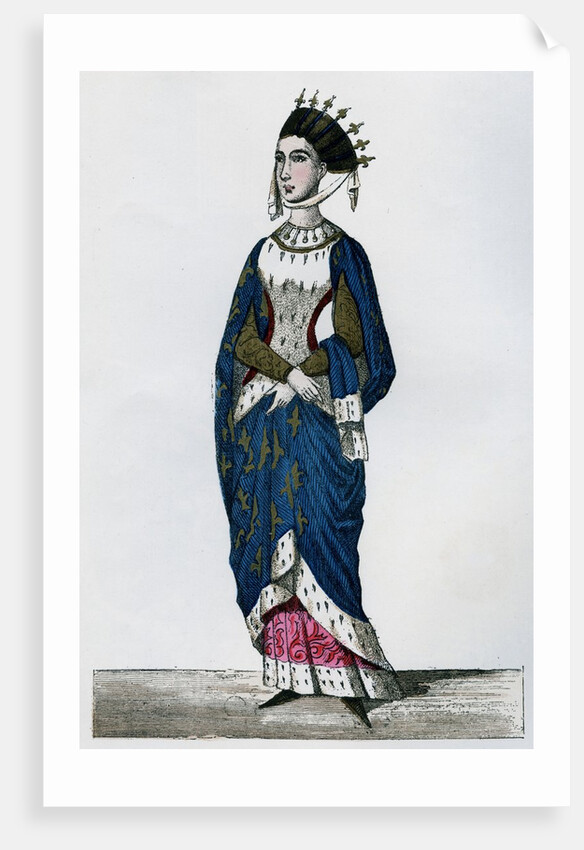 Margaret of Provence, queen consort of Louis IX of France by Anonymous