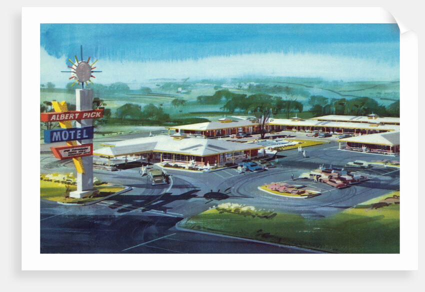 Mississippi motel by Anonymous