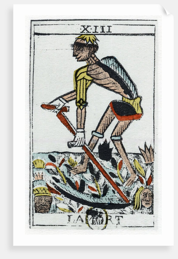 Tarot Card of Death by Anonymous