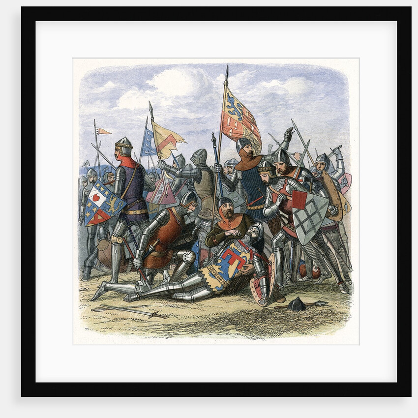 Death of Henry Percy at Battle of Shrewsbury by Anonymous