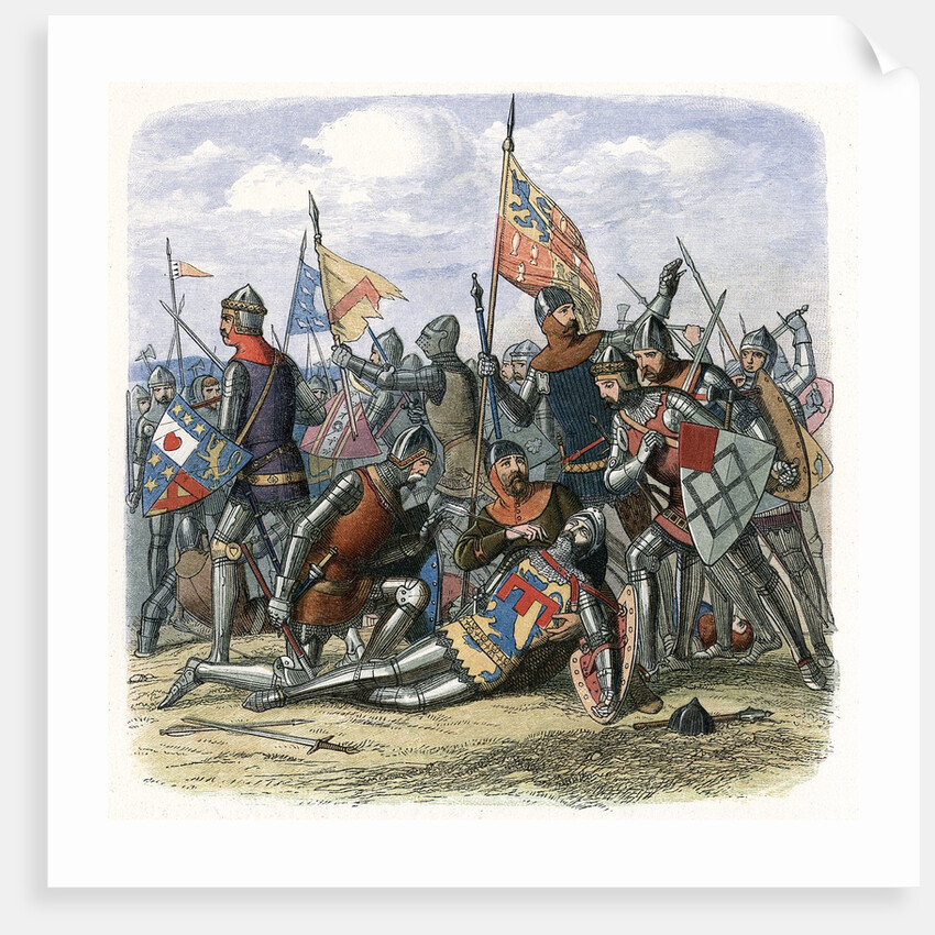 Death of Henry Percy at Battle of Shrewsbury by Anonymous