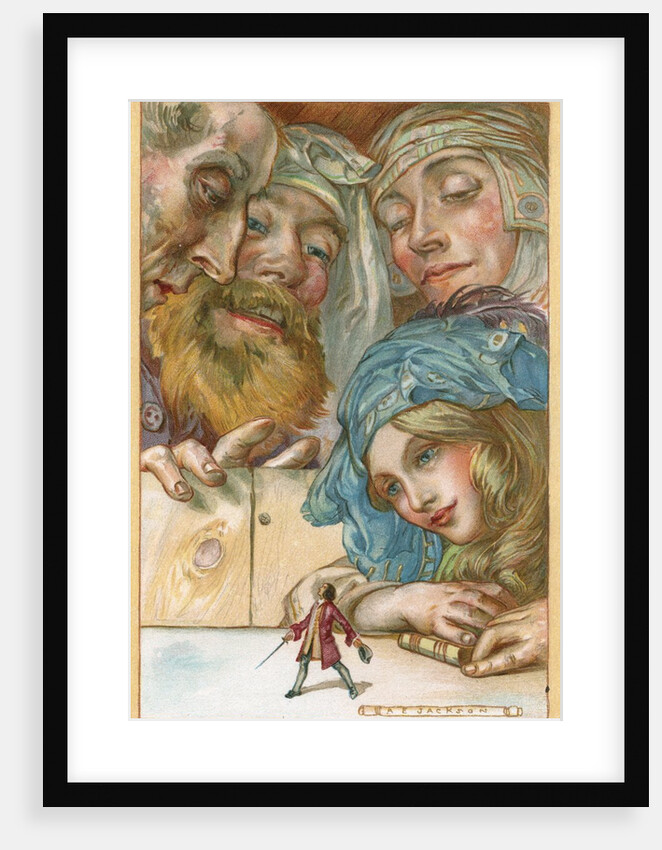 Scene from "Gulliver's Travels" by Anonymous