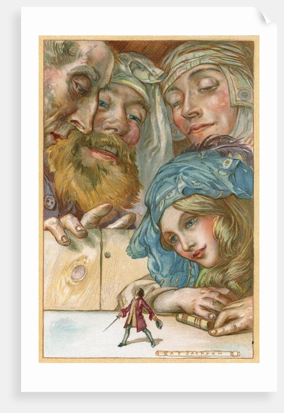 Scene from "Gulliver's Travels" by Anonymous