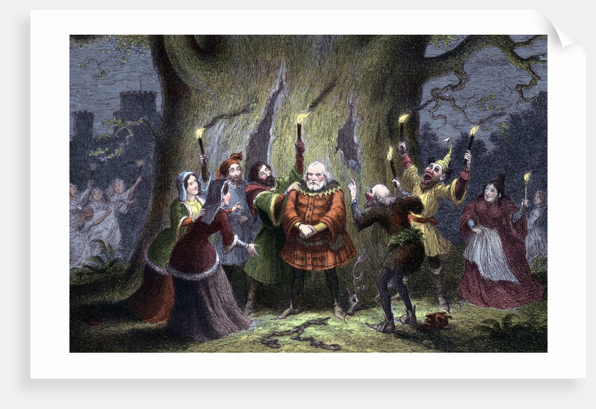 Scene from Shakespeare's "The Merry Wives of Windsor" by Anonymous