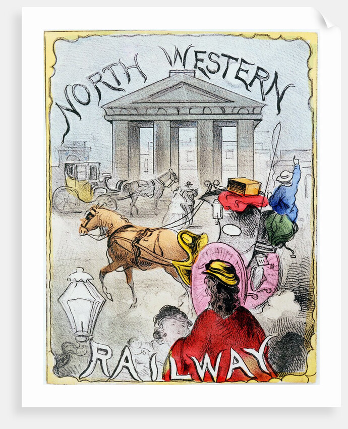North Western Railway at Euston Station by Anonymous