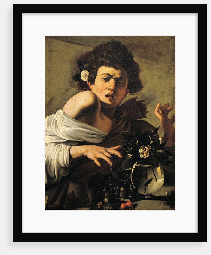 Boy Bitten by a Lizard by Caravaggio