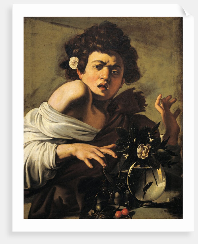 Boy Bitten by a Lizard by Caravaggio