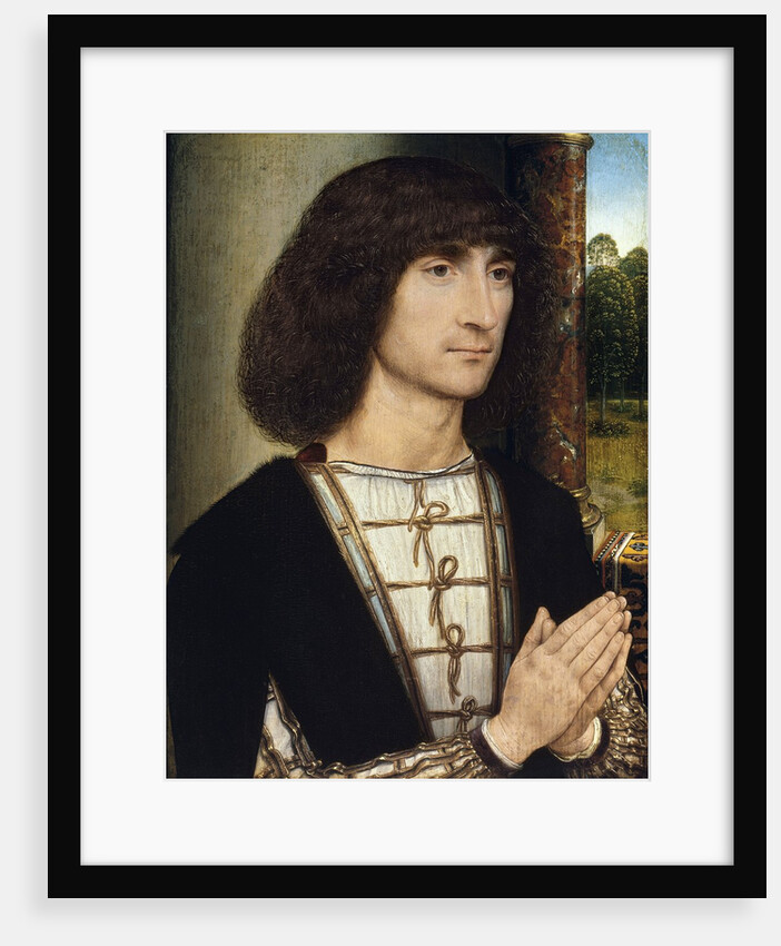 Portrait of a Young Man Praying by Hans Memling