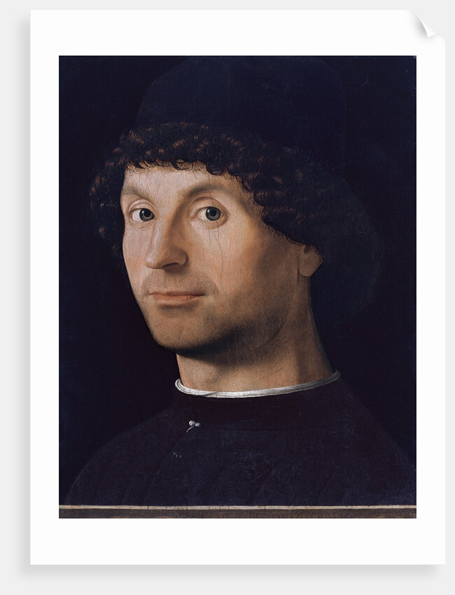 Portrait of a Man by Antonello da Messina