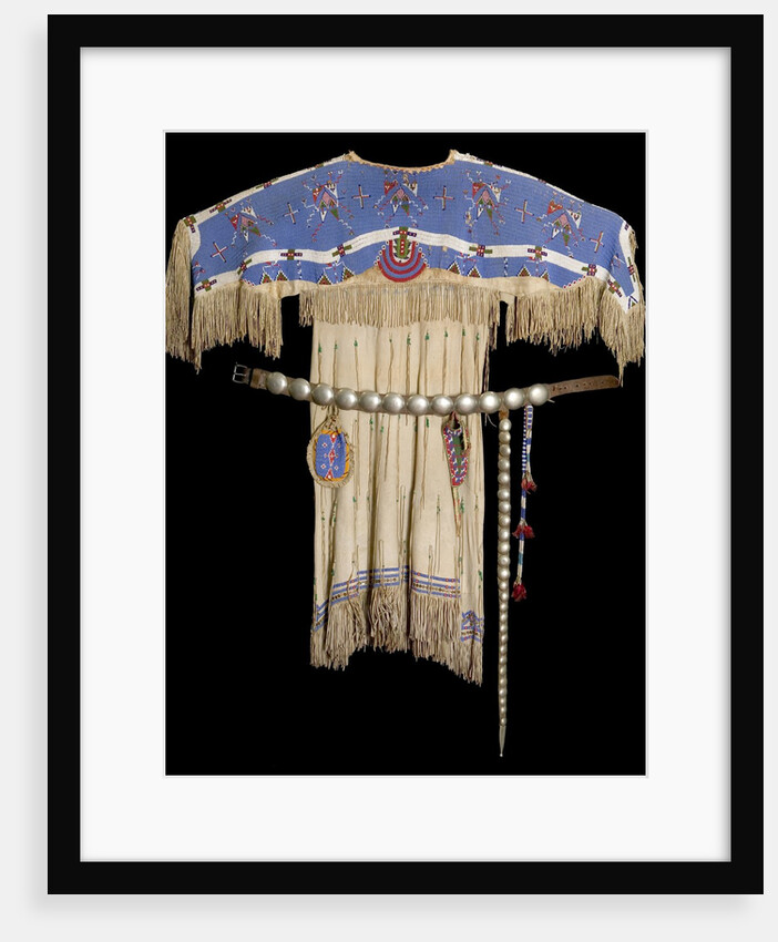 Lakota beaded dress by Anonymous
