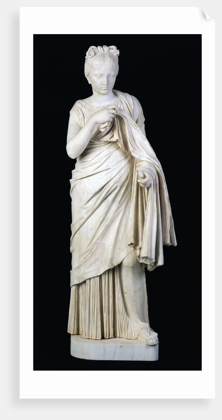 Roman sculpture of a Young Girl by Anonymous