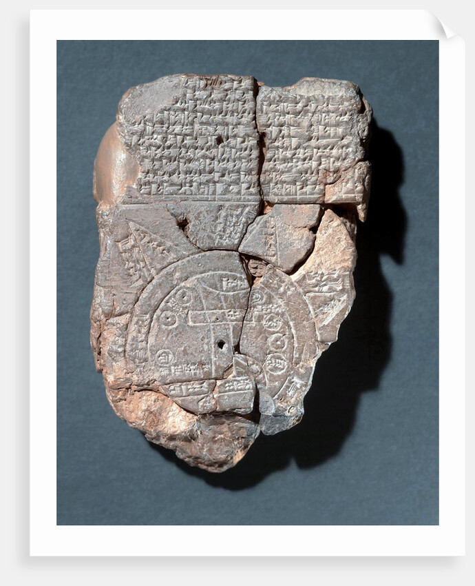 Babylonian map of the world by Anonymous