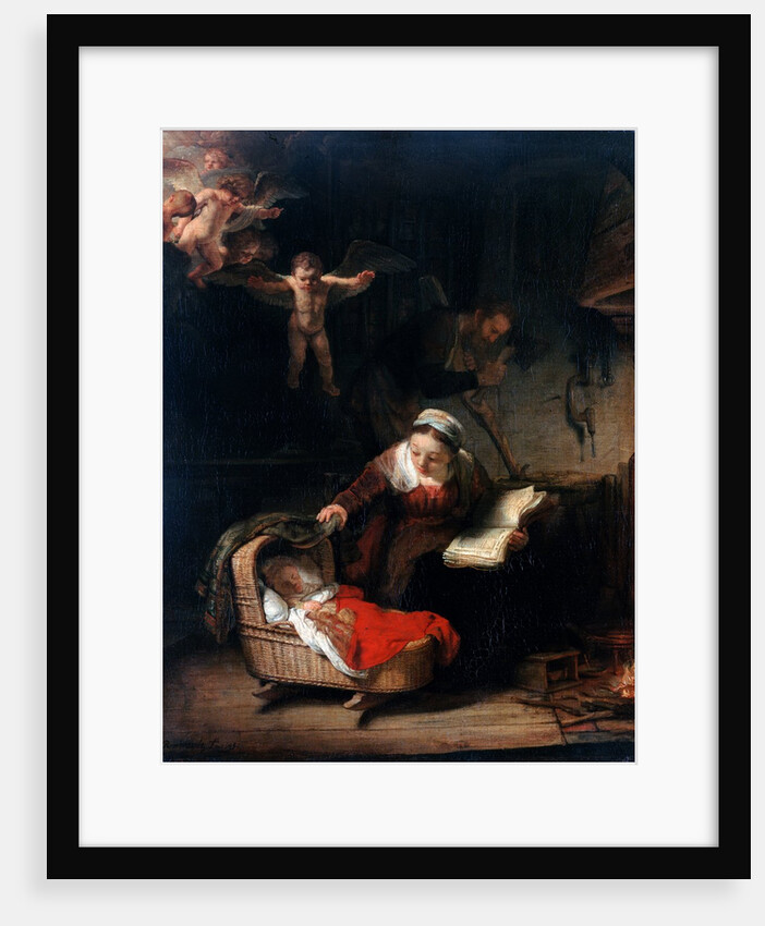 Holy Family by Rembrandt van Rijn