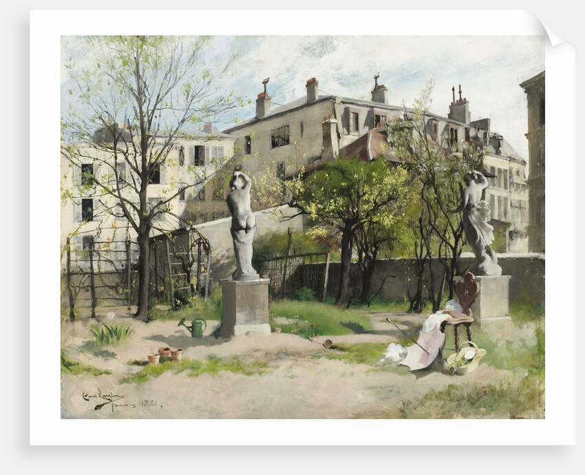 I lÃ¶vsprickningen by Carl Larsson
