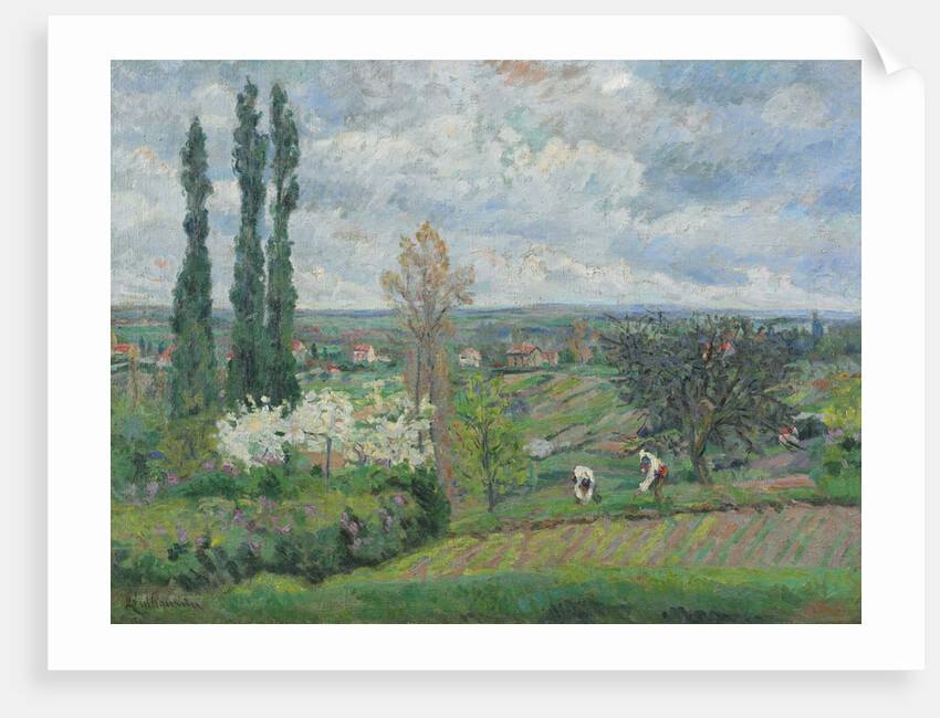 Paysage d'Ile de France by Armand Guillaumin