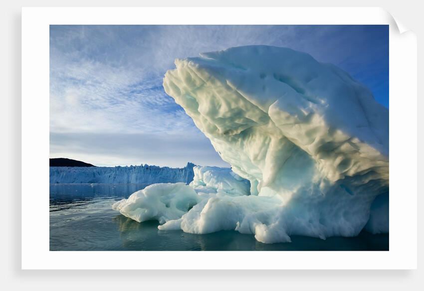 Icebergs in Disko Bay in Greenland by Anonymous