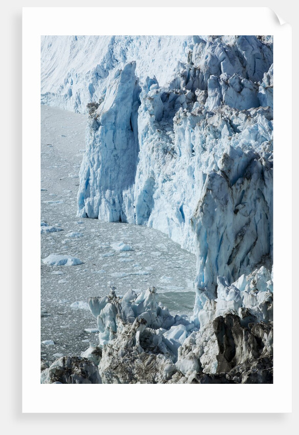 Face of Eqip Glacier on Disko Bay in Greenland by Anonymous