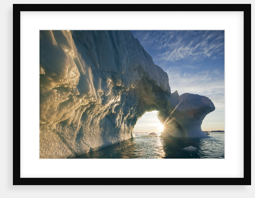 Icebergs in Disko Bay by Anonymous