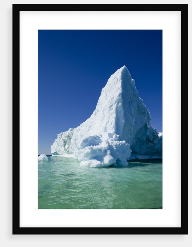 Iceberg in Disko Bay in Greenland by Anonymous