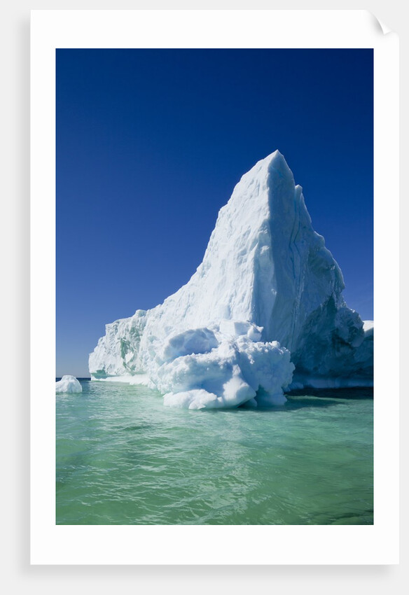 Iceberg in Disko Bay in Greenland by Anonymous