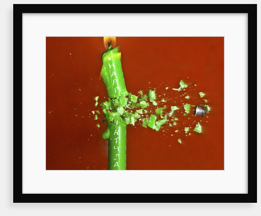 Candle Splat by Anonymous