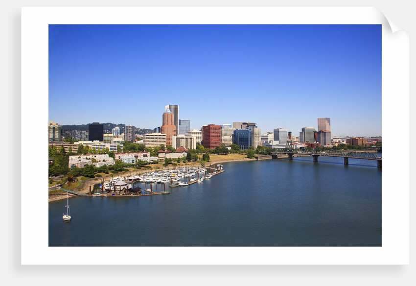 Portland Riverplace Marina, Portland, Oregon by Anonymous