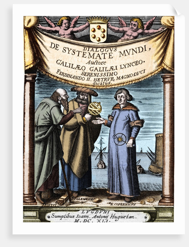 Aristotle, Ptolemy and Nicolaus Copernicus by Anonymous