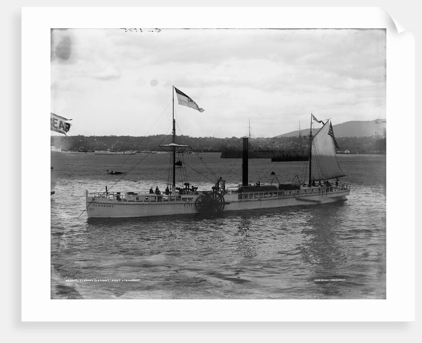 Replica of the Clermont Steamship by Anonymous