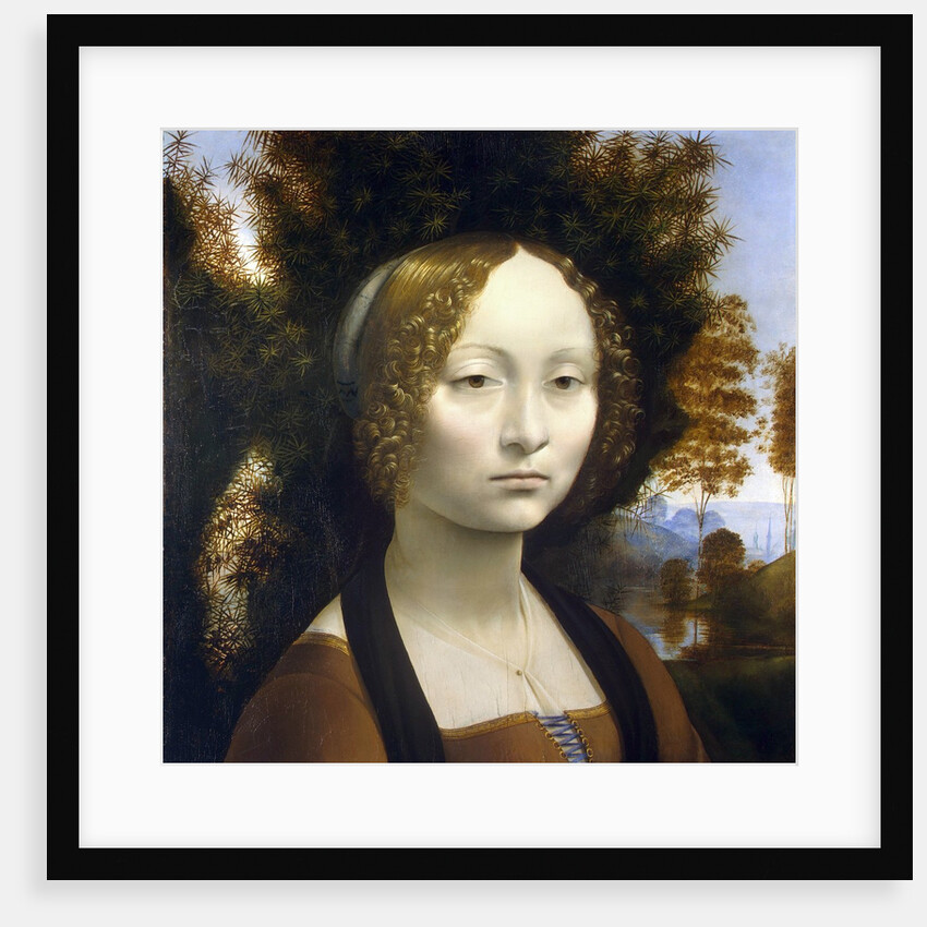 Ginevra de' Benci by Leonardo da Vinci