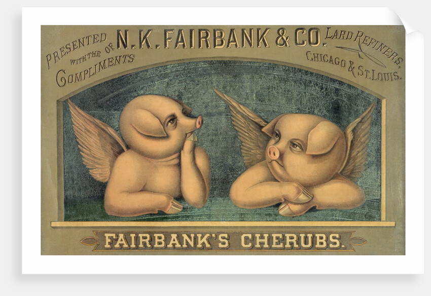 Pigs with wings by Anonymous