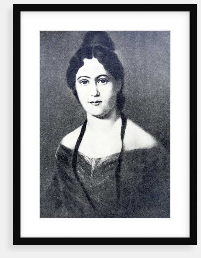 Jenny Marx, née Jenny von Westphalen (1814 - 1881), the wife of Karl Marx by Anonymous
