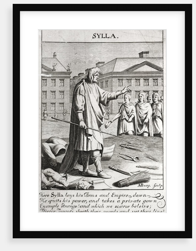 Sulla. (Lucius Cornelius Sulla Felix 138 - 78 BCE) by Anonymous