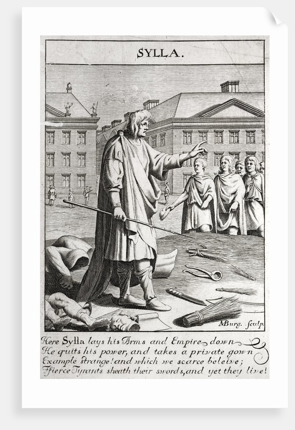 Sulla. (Lucius Cornelius Sulla Felix 138 - 78 BCE) by Anonymous