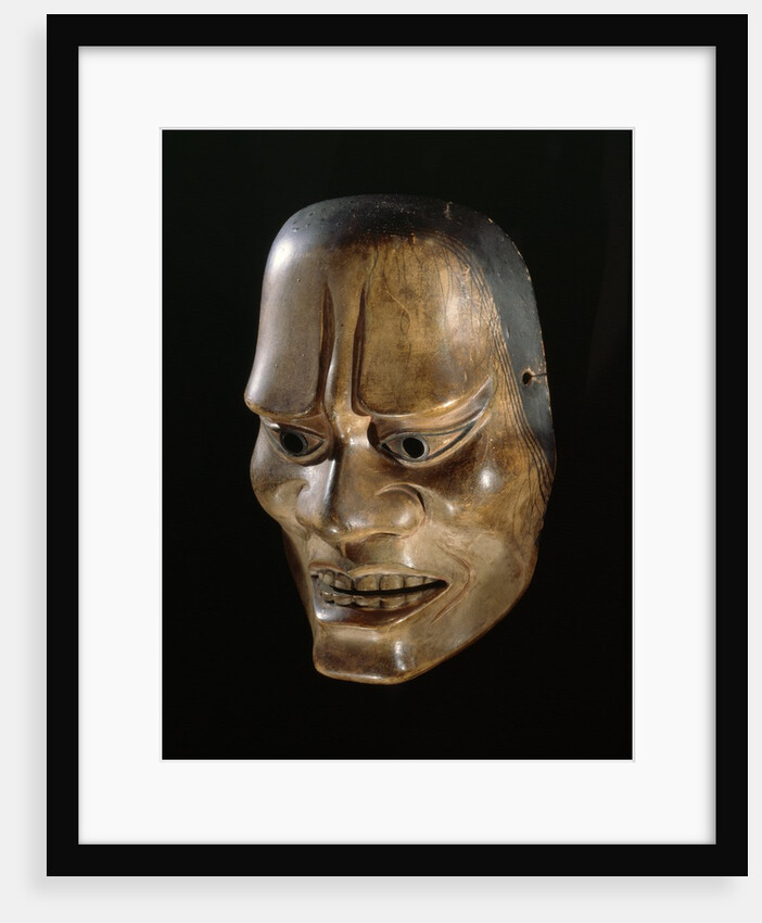 Early Edo Period Noh mask by Anonymous