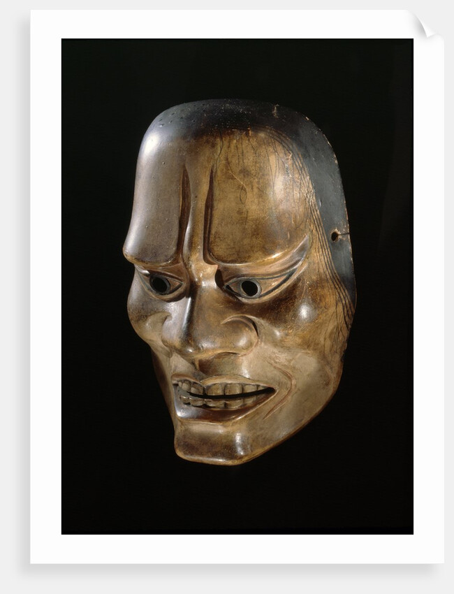Early Edo Period Noh mask by Anonymous