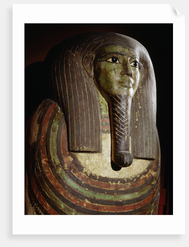 Mummiform coffin of Hor by Anonymous