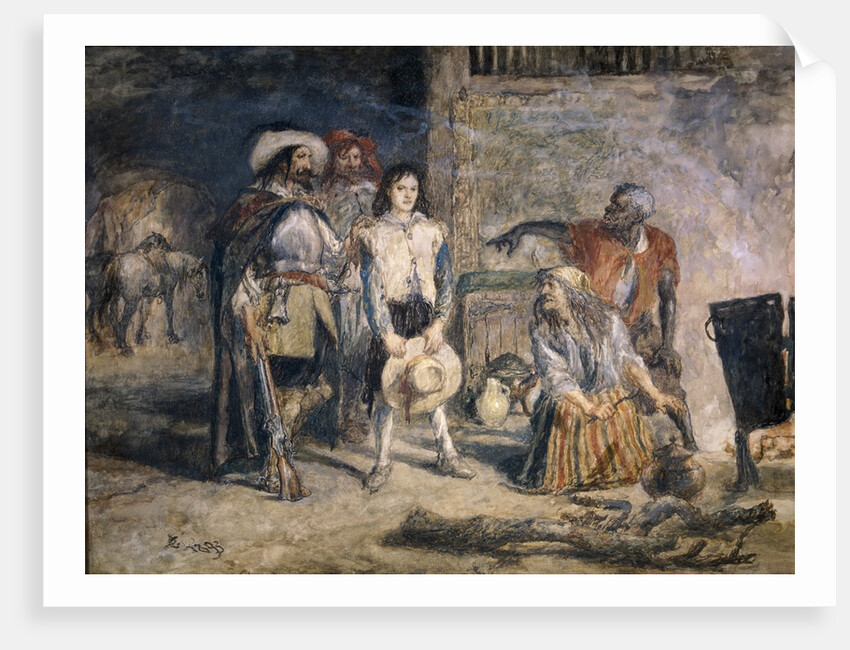Gil Blas Taken Prisoner by Sir John Gilbert