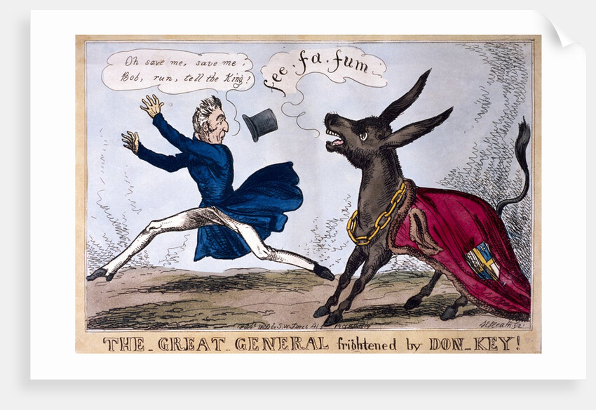 The Great General Frightened by Don-Key