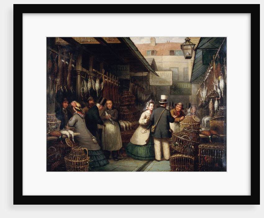 Poulterers at Leadenhall Market by Anonymous