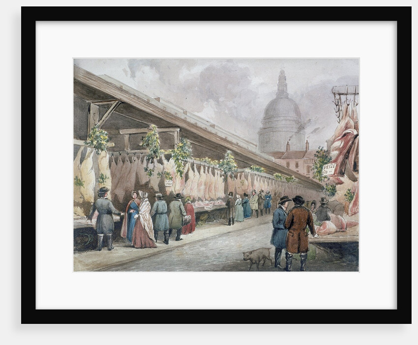 Newgate Market in Paternoster Square by Anonymous