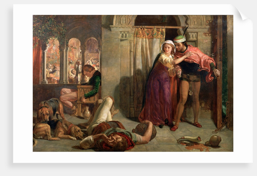 The Eve of St Agnes by William Holman Hunt