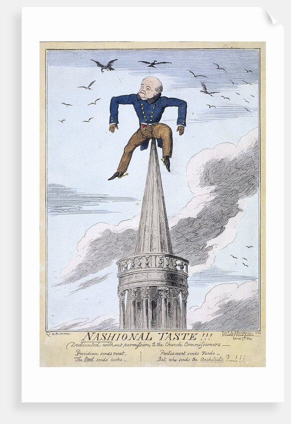 Nashional Taste by George Cruikshank