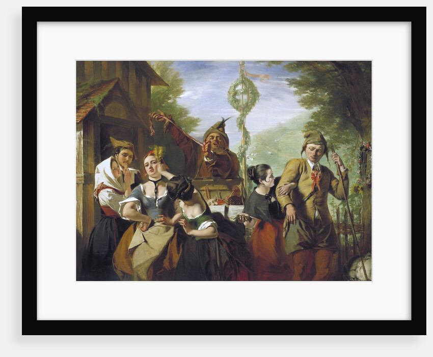 Scene from "The Winter's Tale" by Augustus Leopold Egg