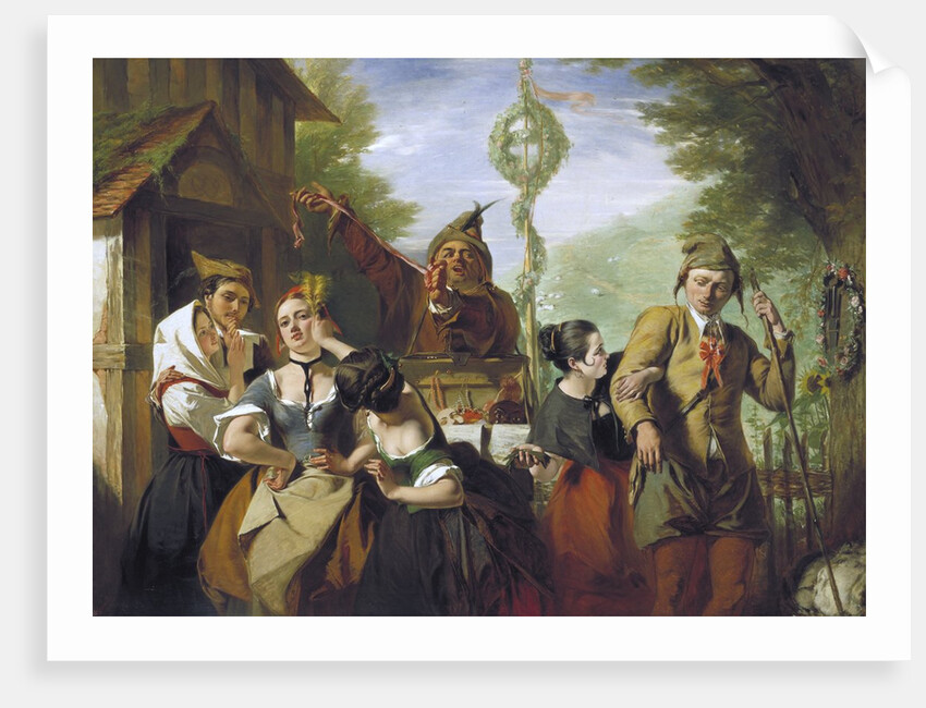 Scene from "The Winter's Tale" by Augustus Leopold Egg