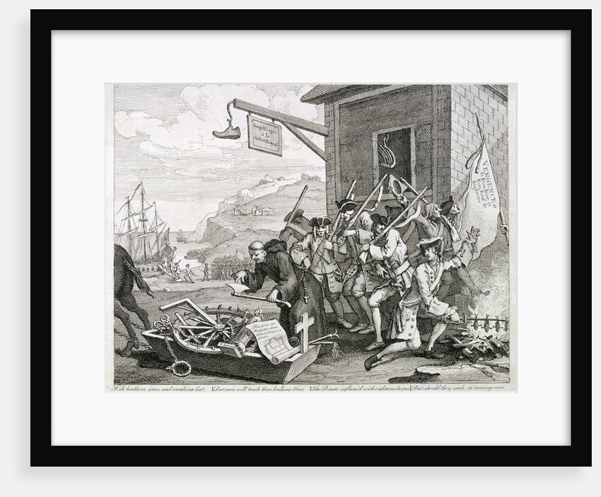 The Invasion: France by William Hogarth