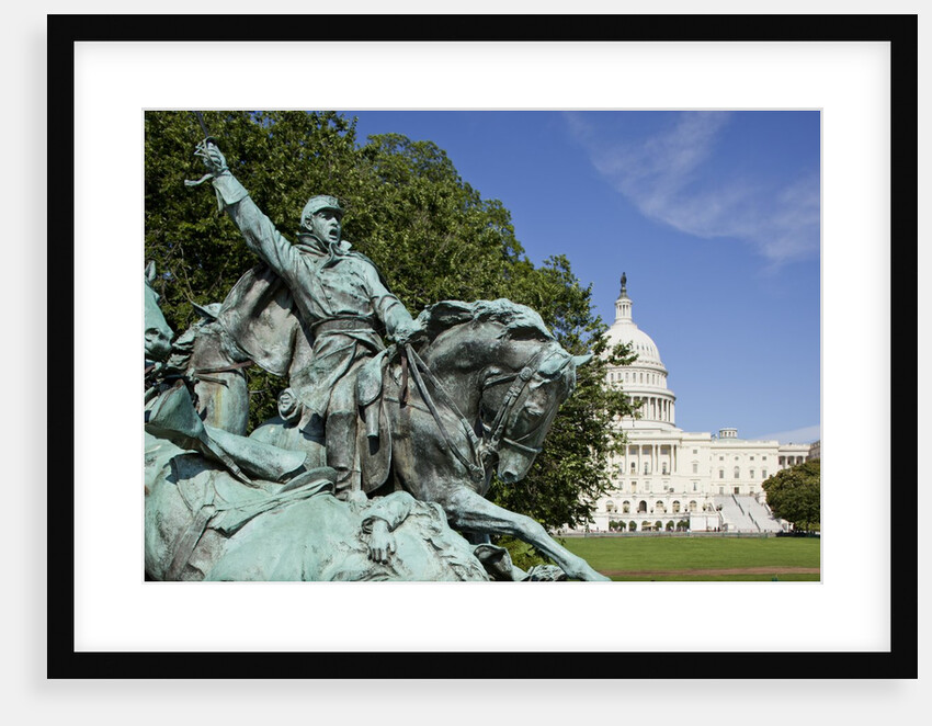 Cavalry group on the Ulysses S. Grant Memorial in Washington, DC by Anonymous