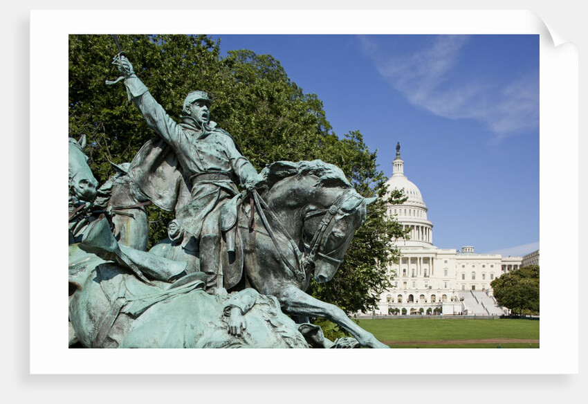 Cavalry group on the Ulysses S. Grant Memorial in Washington, DC by Anonymous