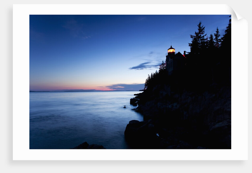 Lighthouse at Acadia National Park, Maine by Anonymous