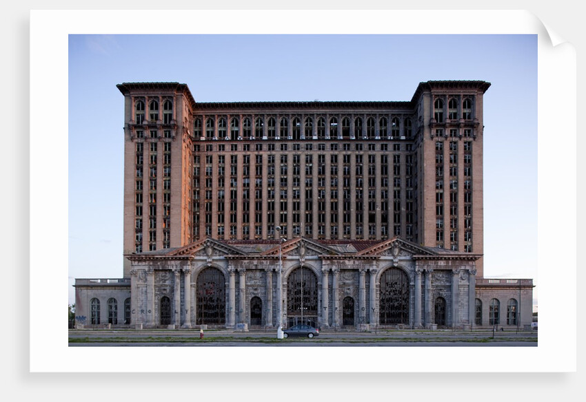 Abandoned Michigan Central Station by Anonymous