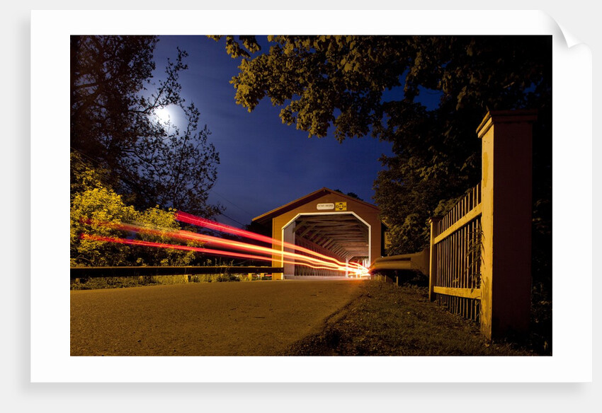 Covered Bridge, Bennington, Vermont by Anonymous
